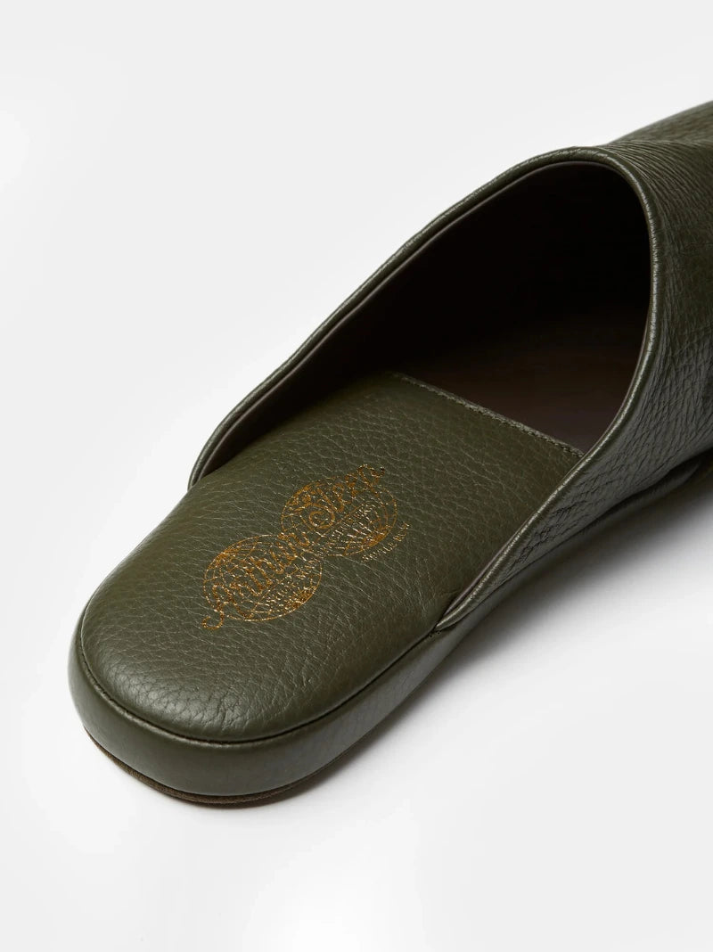 Leather Travel Slippers