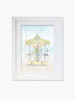 Personalised Carousel at The Trocadero Kids Art Print