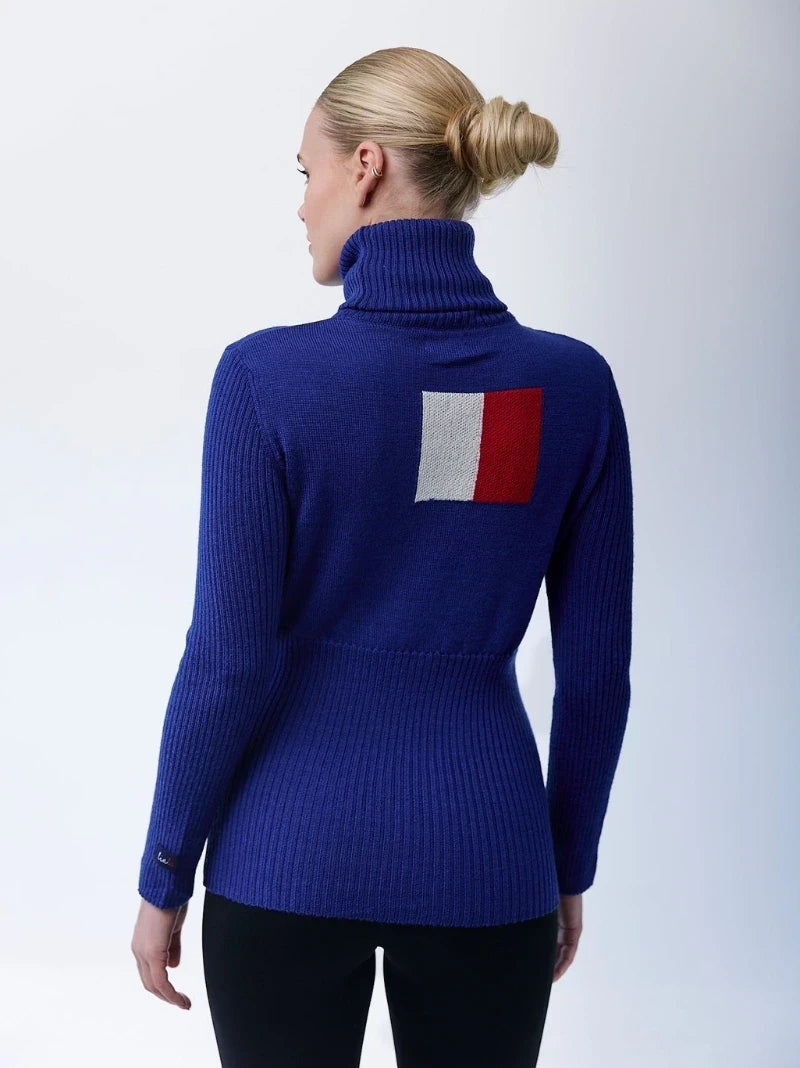 Courchevel Blue Knitted Jumper