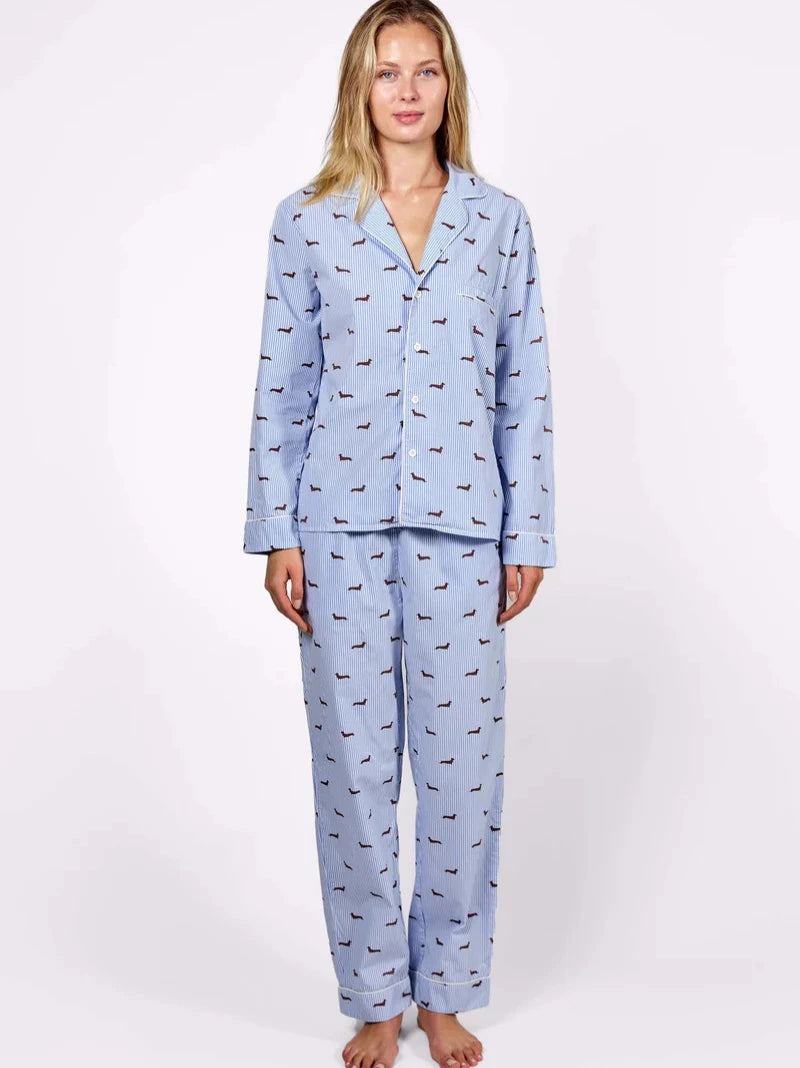 Dachshund Dog & Owner Matching Pyjamas