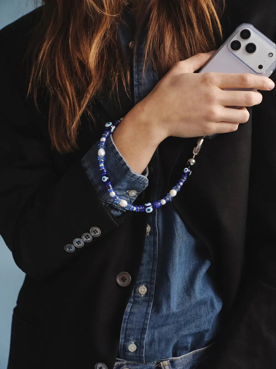 Evil Eye Phone Wristlet