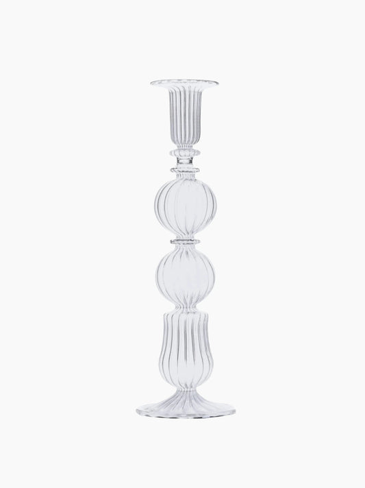 Ombo Glass Candlestick