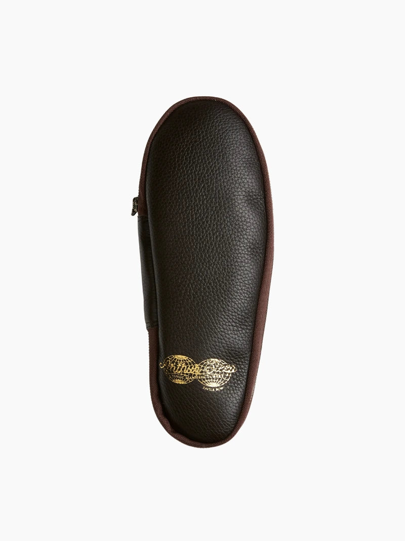 Leather Travel Slippers