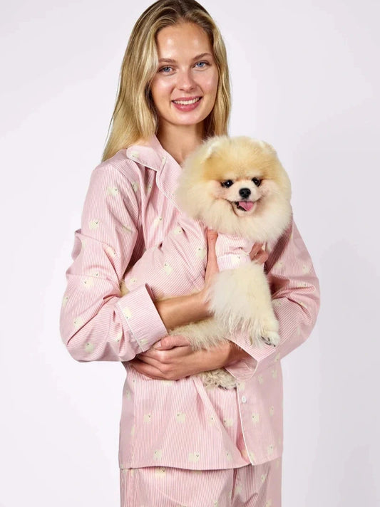 Pomeranian Dog & Owner Matching Pyjamas