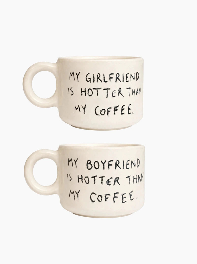 My Girlfriend & Boyfriend Mug Set