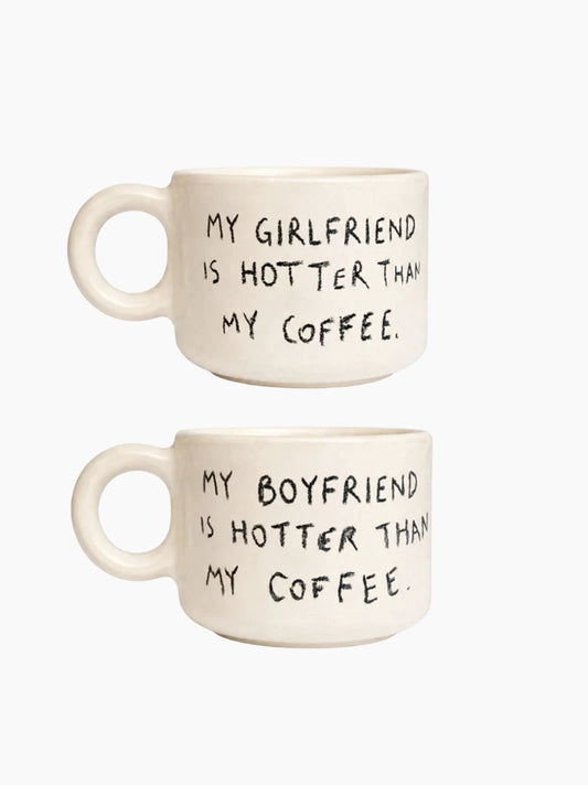 My Girlfriend & Boyfriend Mug Set