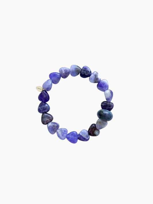 Natural Lavender Gemstone Bracelet