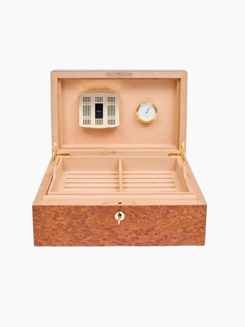 Burr Walnut Heritage Humidor