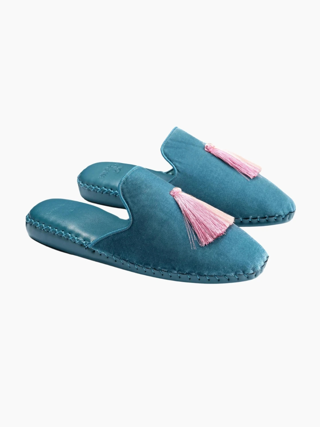 Velvet Tassel Slippers