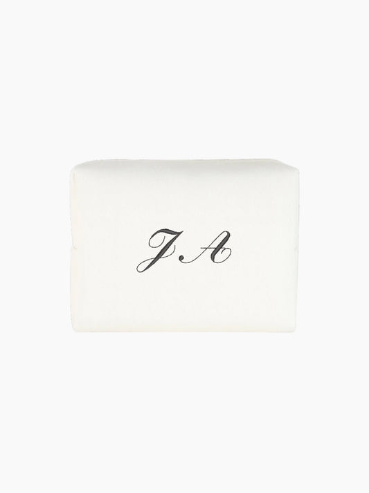 Personalised Ivory Denim Pouch