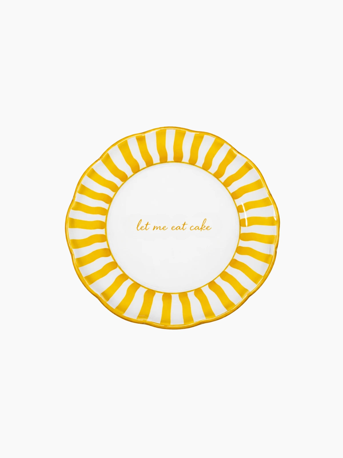 Personalised Dessert Plates Set of 6