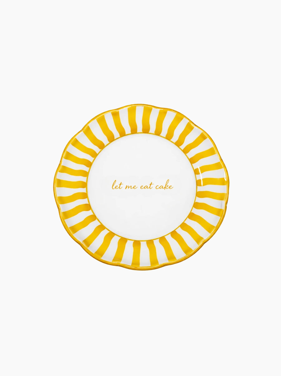 Personalised Dessert Plates Set of 6