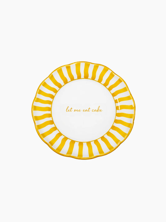 Personalised Dessert Plates Set of 6