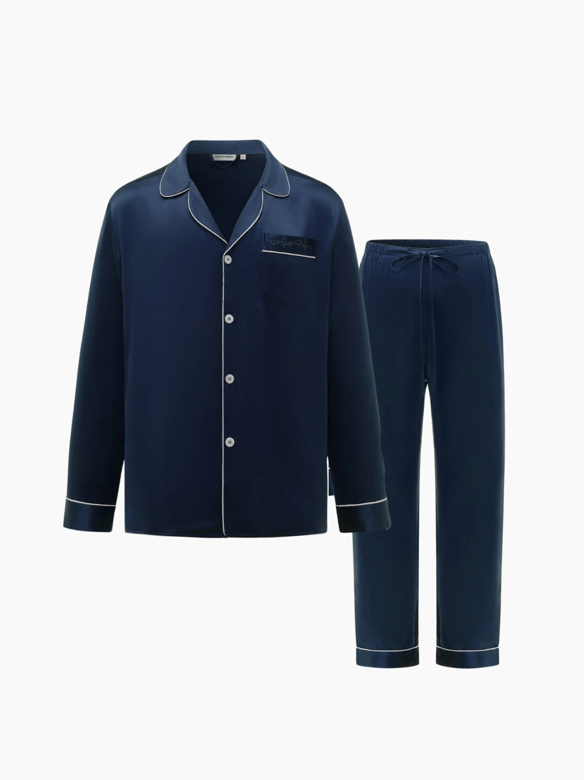 Personalised Men's Silk Pyjamas