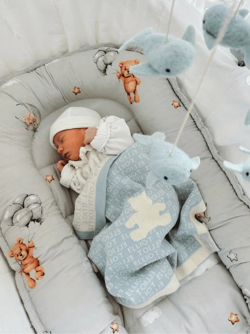 Personalised Merino Wool Blanket