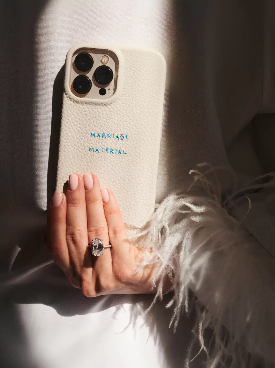 Cream iPhone Case