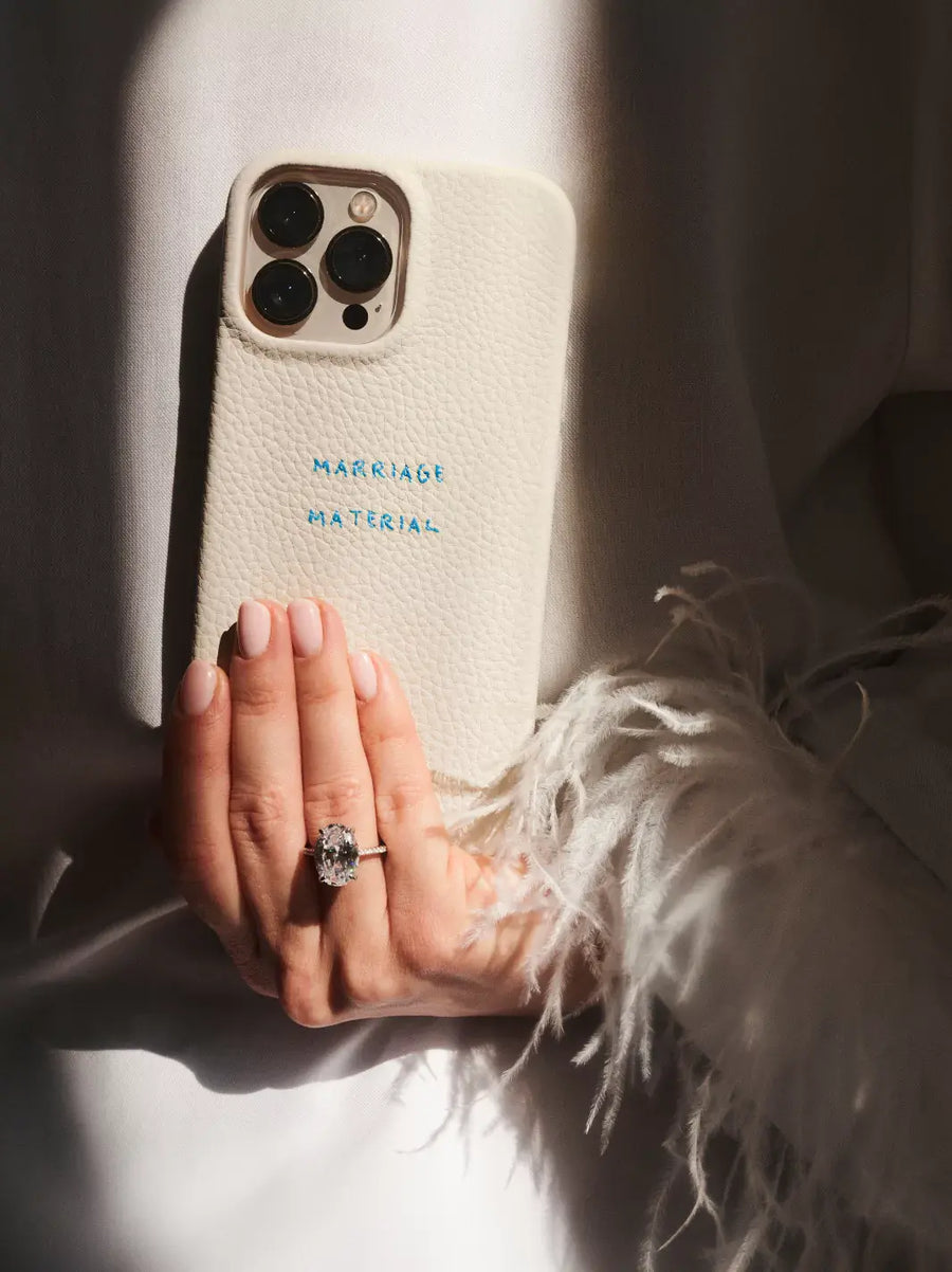 Cream iPhone Case