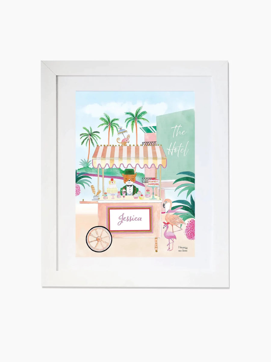 Personalised Beverly Hills Kids Art Print