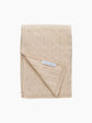 Personalised Cashmere Cable Knit Baby Blanket
