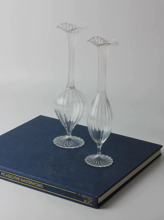 Murano Glass Vases Set of 2