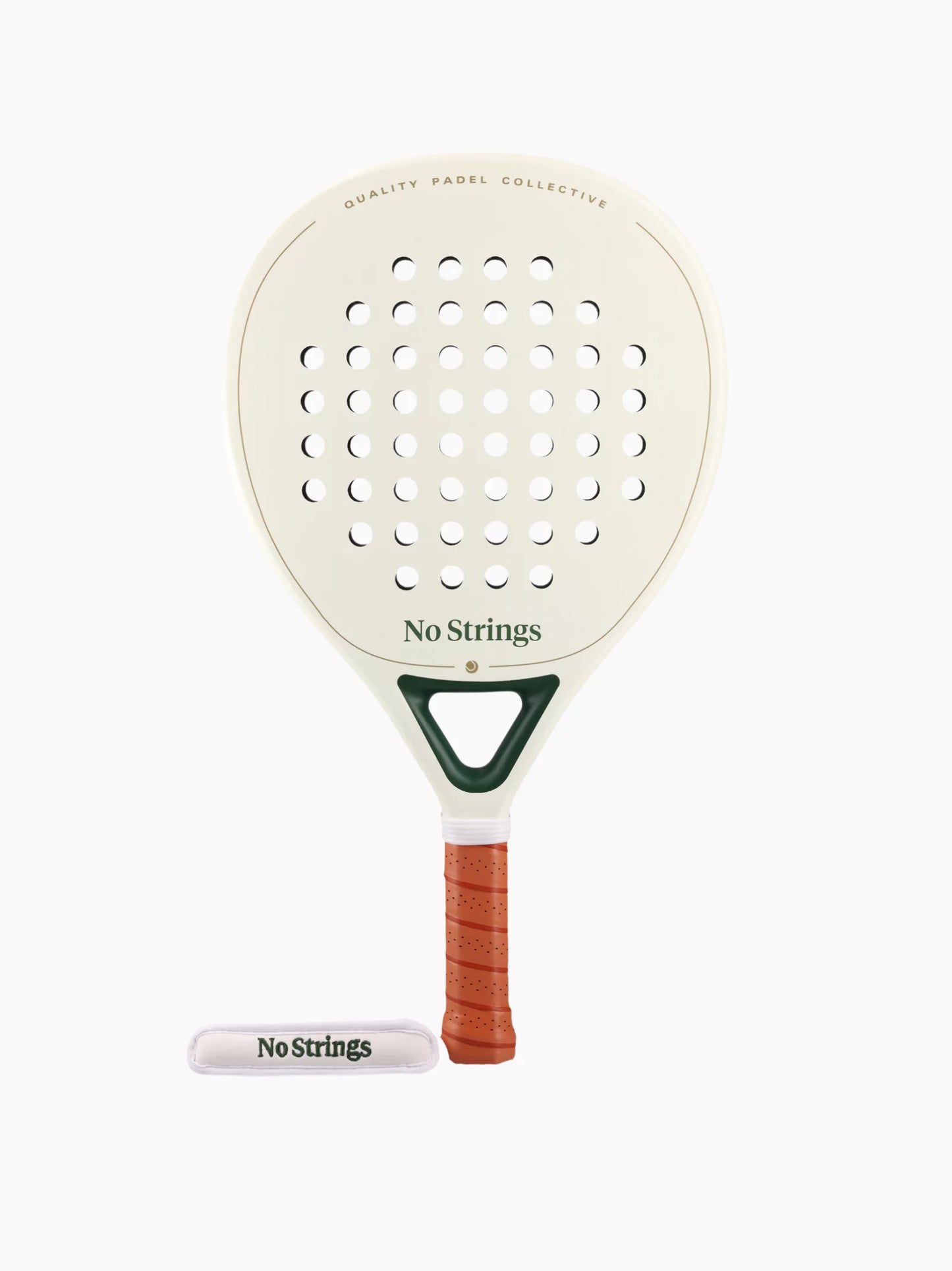 Green and Cream Padel Racket