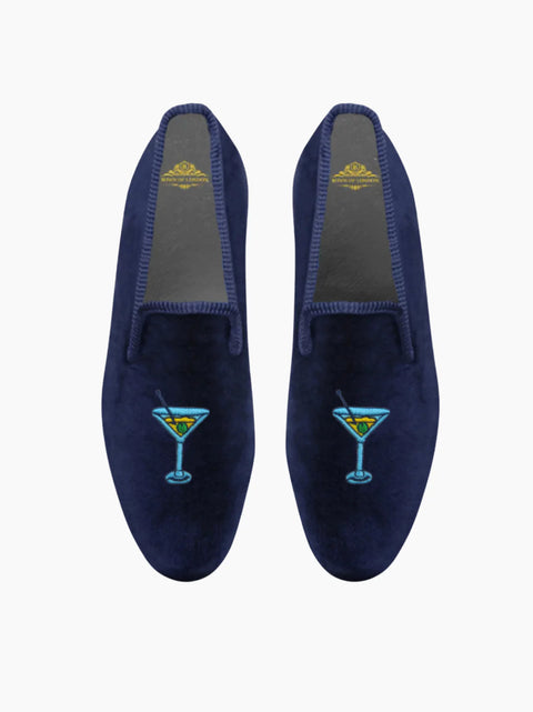 Martini Time Velvet Loafer