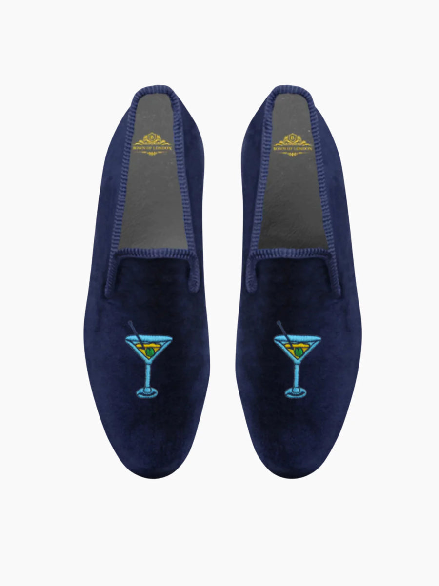 Martini Time Velvet Loafer