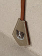 Taupe Leather Pet Charm