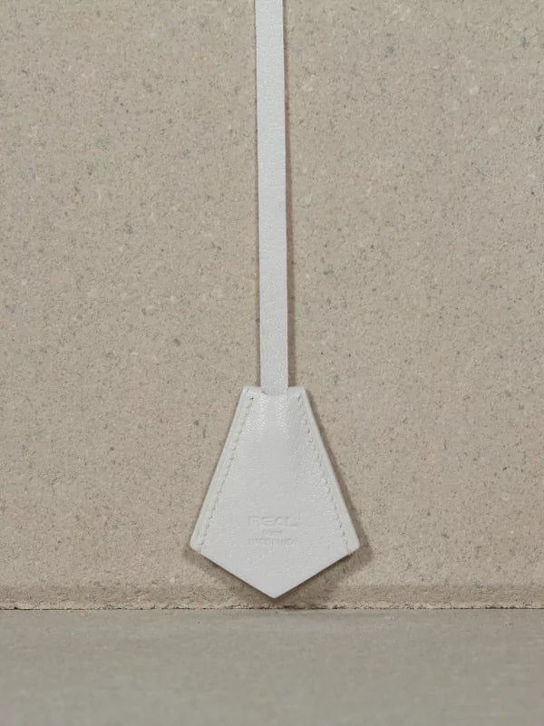 White Leather Pet Charm