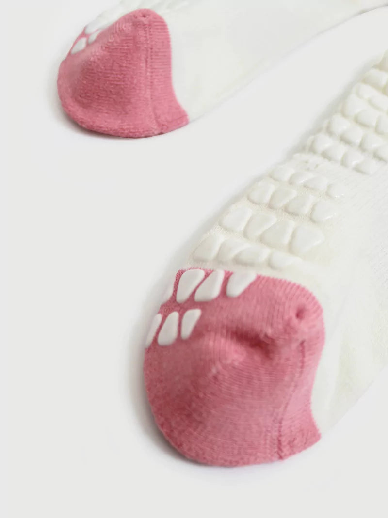 Dipped Crew Pilates Socks