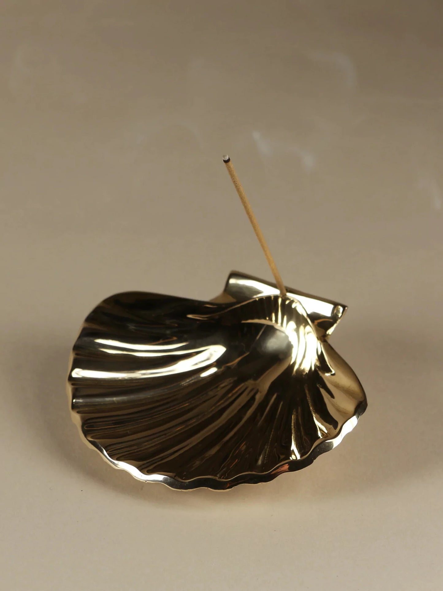 Brass Shell Incense Holder