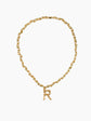 Pearl Gold Initial Chain