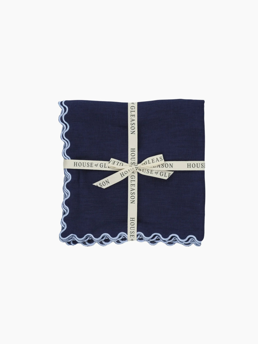 Personalised Dinner Napkins Set