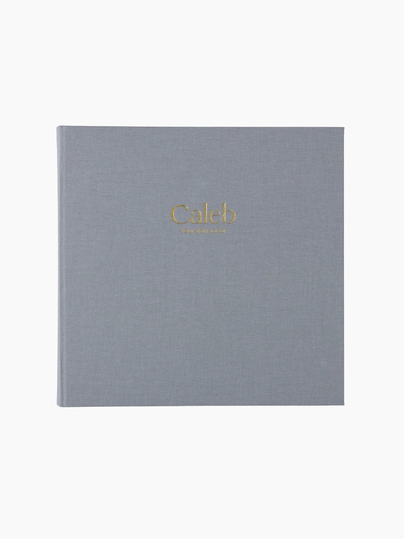 Personalised Linen Photo Album