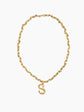 Pearl Gold Initial Chain