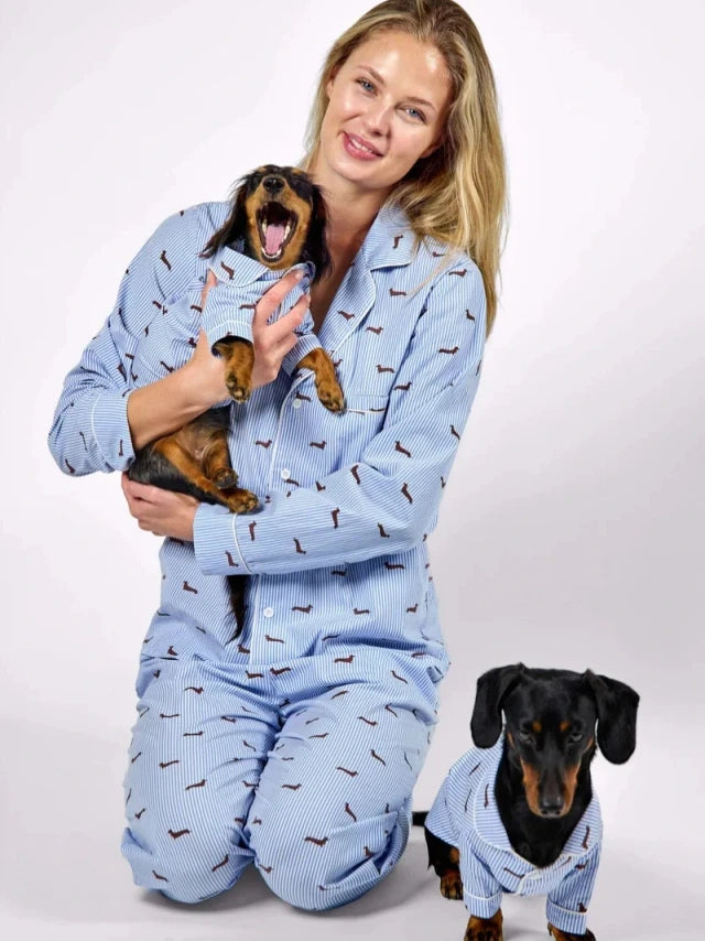 Dachshund Dog & Owner Matching Pyjamas