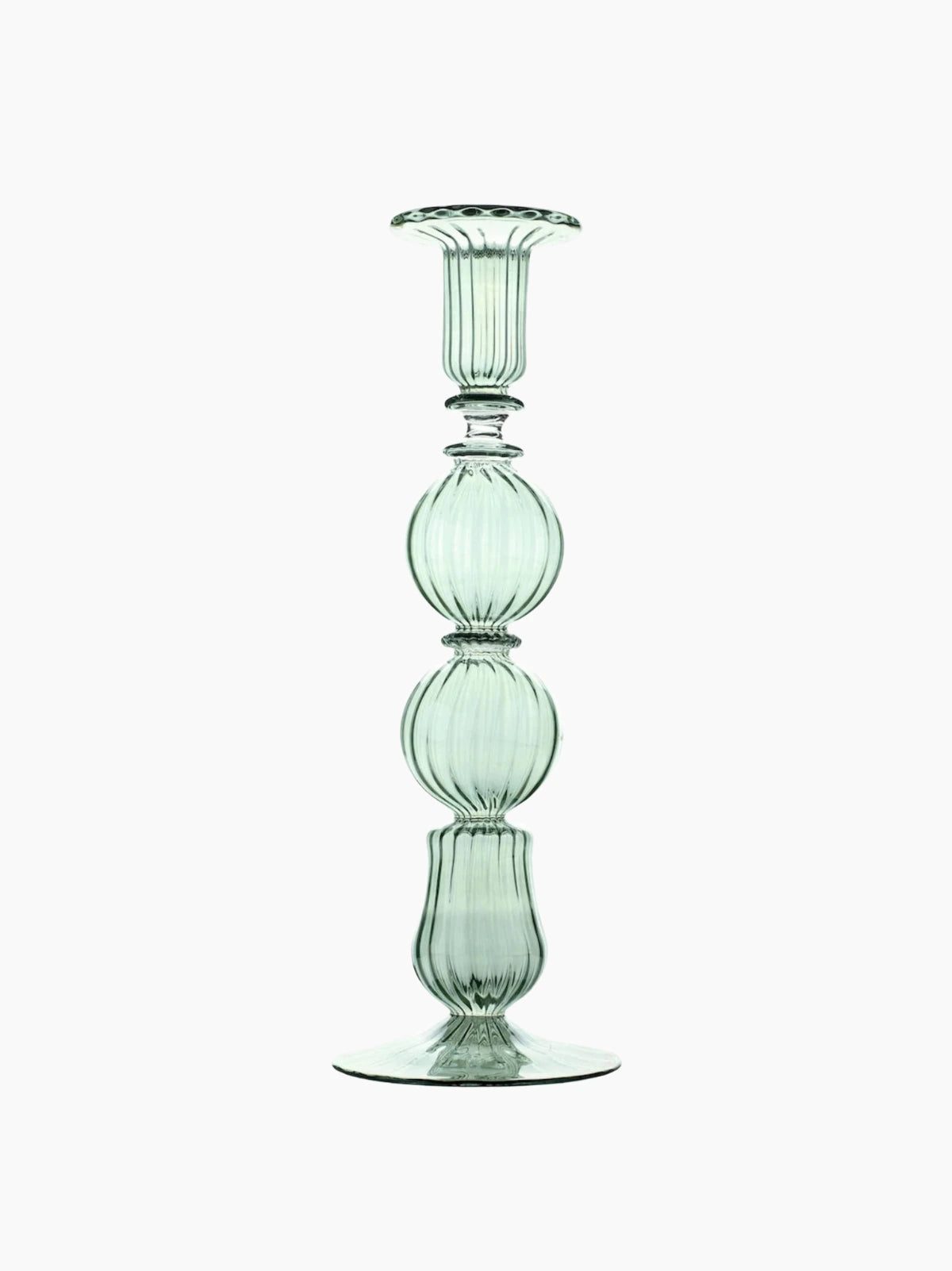Ombo Glass Candlestick