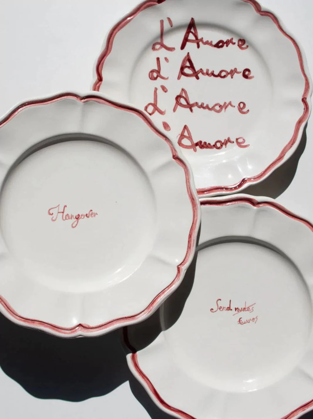 L'amore Plate Set of 4