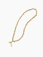 Pearl Gold Initial Chain