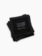 Drinking Quotes Organic Cotton Cocktail Napkins