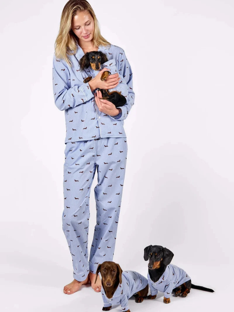 Dachshund Dog & Owner Matching Pyjamas