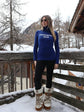 Courchevel Blue Knitted Jumper