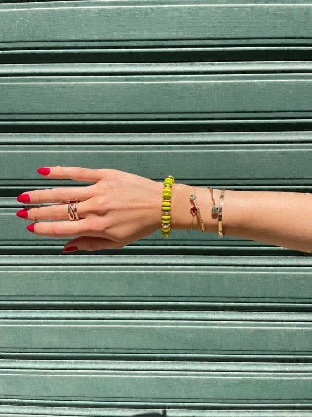 Citron Beaded Bracelet