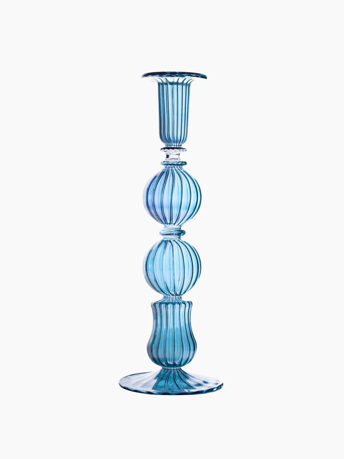Ombo Glass Candlestick