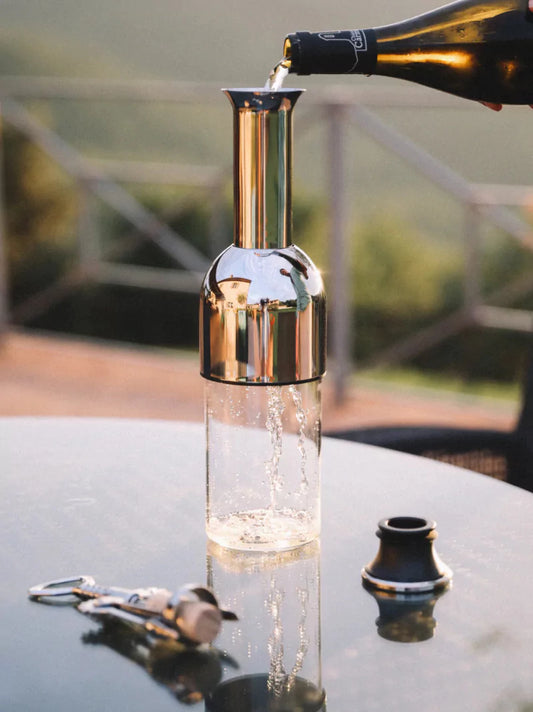 Stainless Mirror Wine Decanter