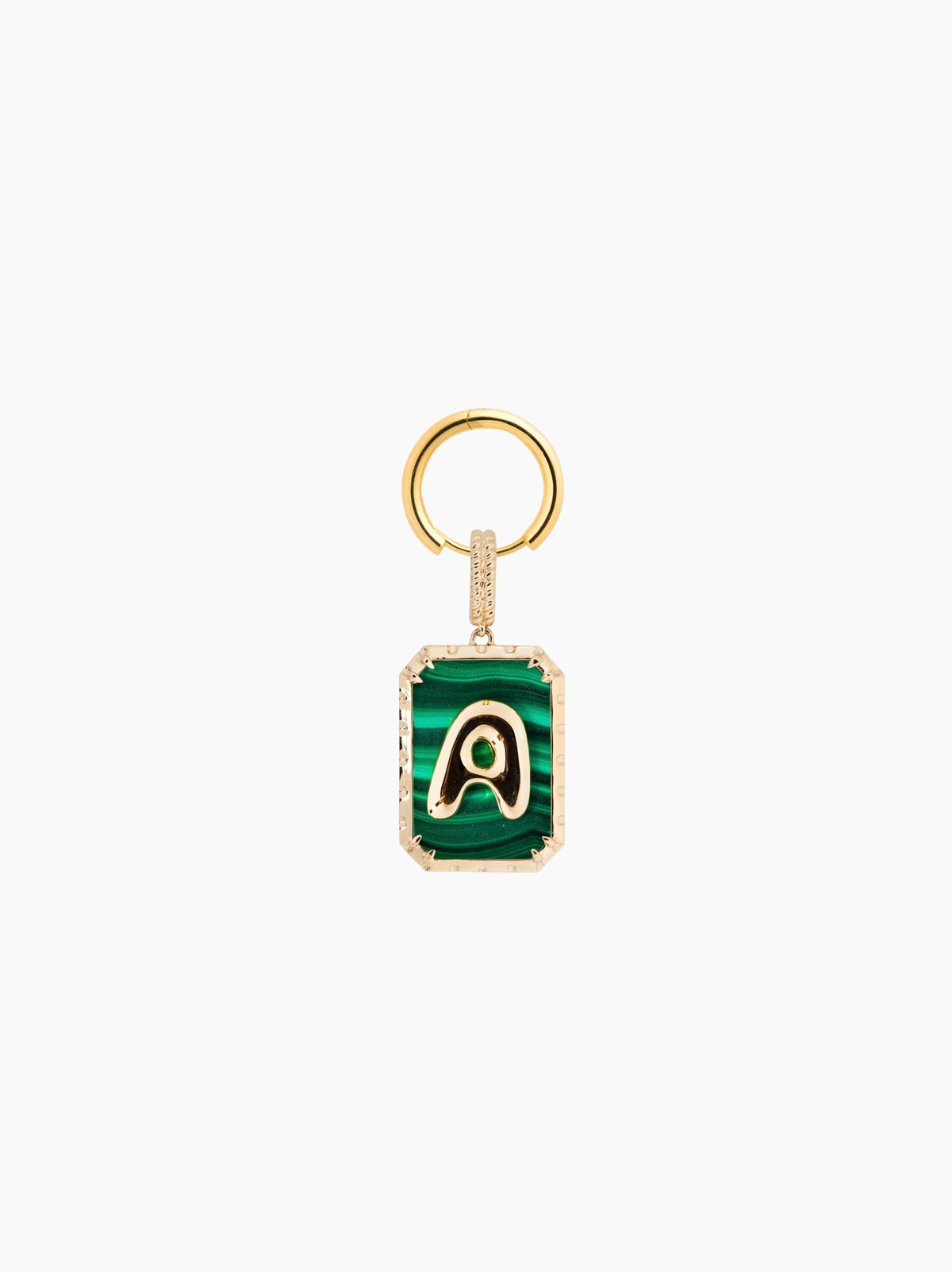 Gold Letter Charm