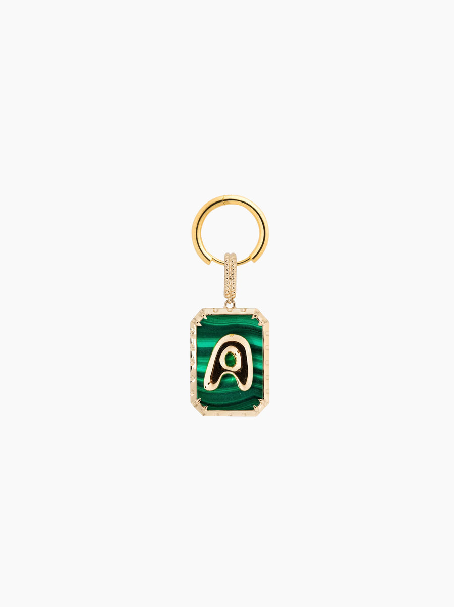 Gold Letter Charm