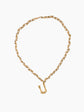 Pearl Gold Initial Chain