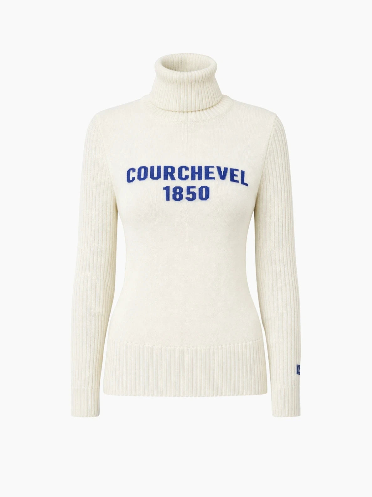 Courchevel White Knitted Jumper
