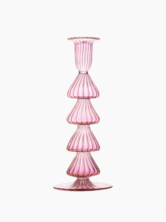 Buto Glass Candlestick